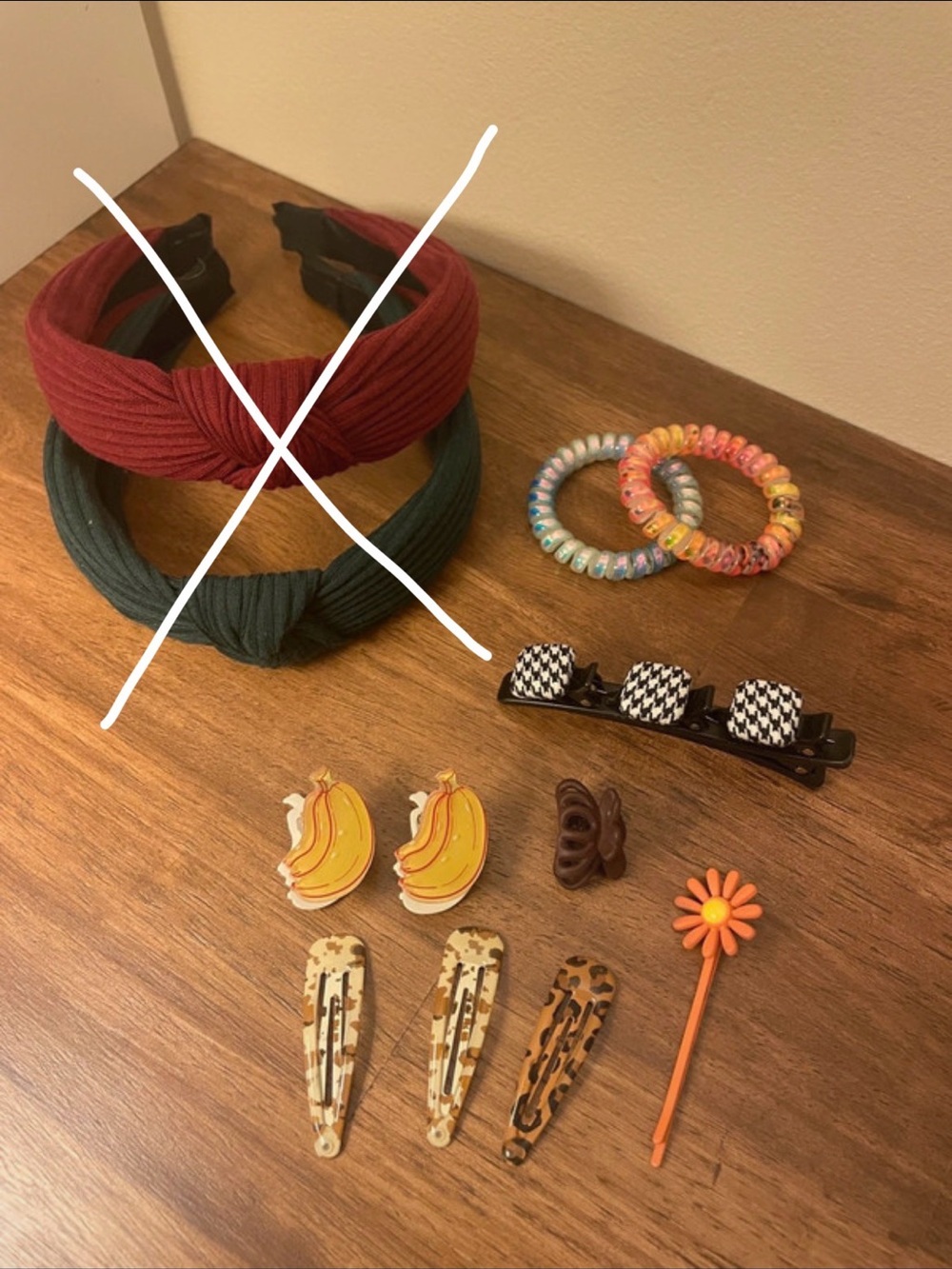 Colorful Coil Hair Ties & Playful Clips